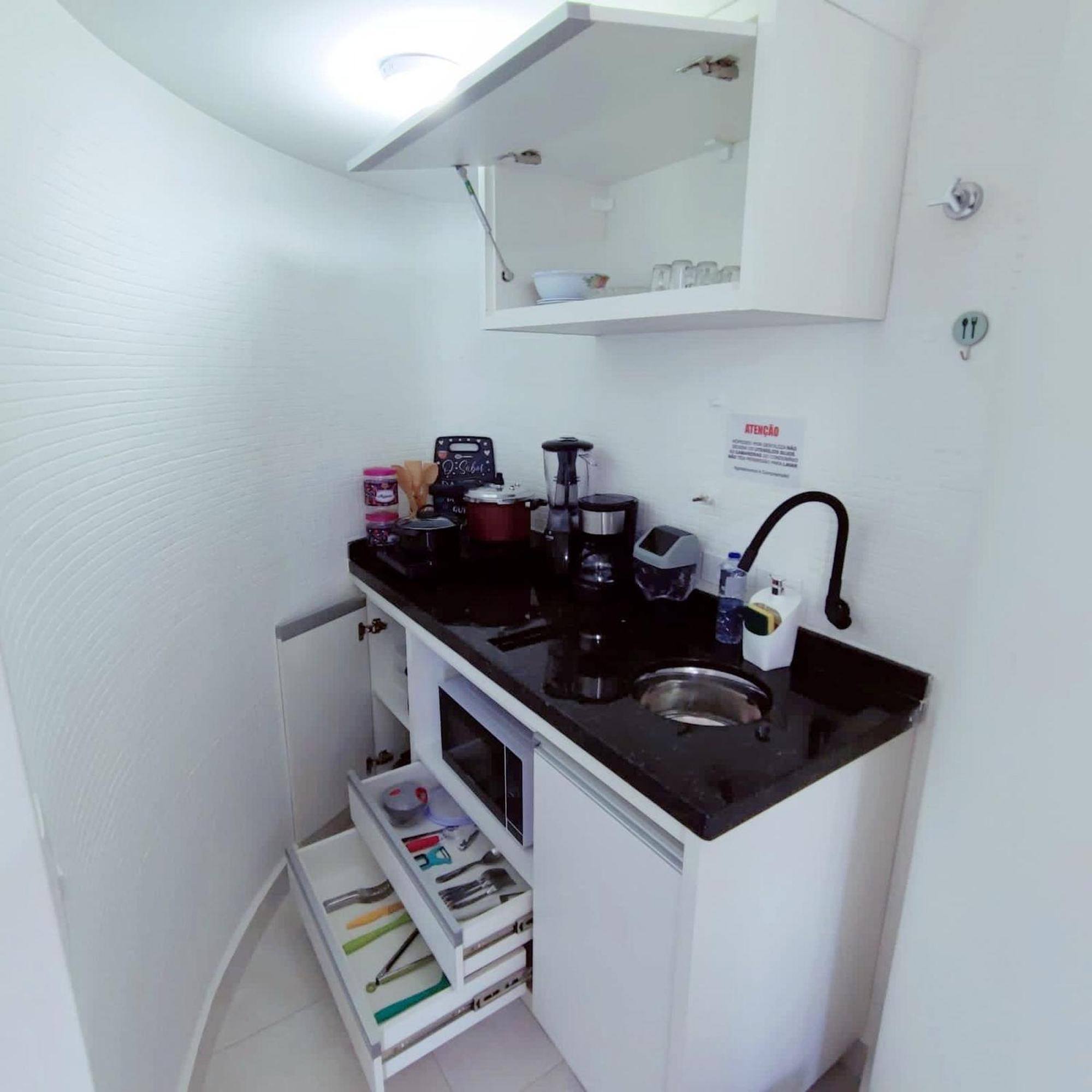 Appartamento Flat Deslumbrante - Garagem, Hakka, Feirinha E Hospitais San Paolo Esterno foto